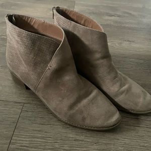 Suede Booties